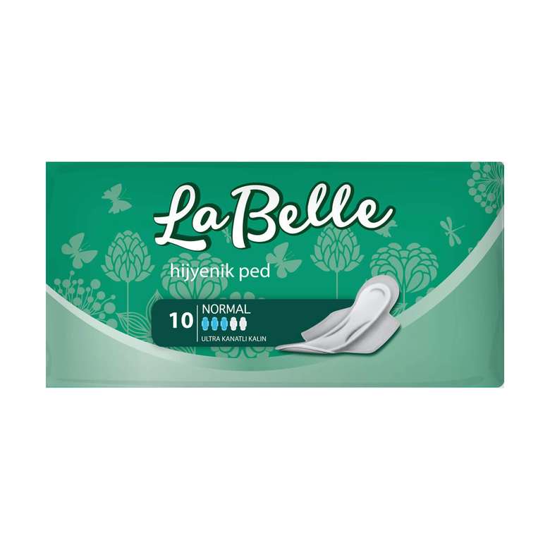 La Belle Sanitary Pad Thick 10 Pcs