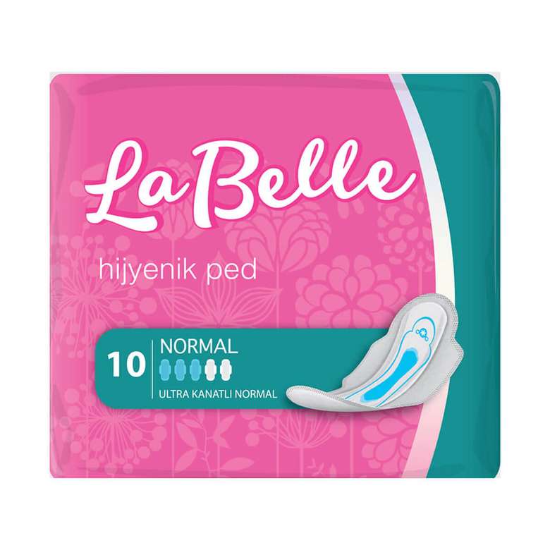 La Belle Sanitary Pad Ultra Normal 10 Pcs