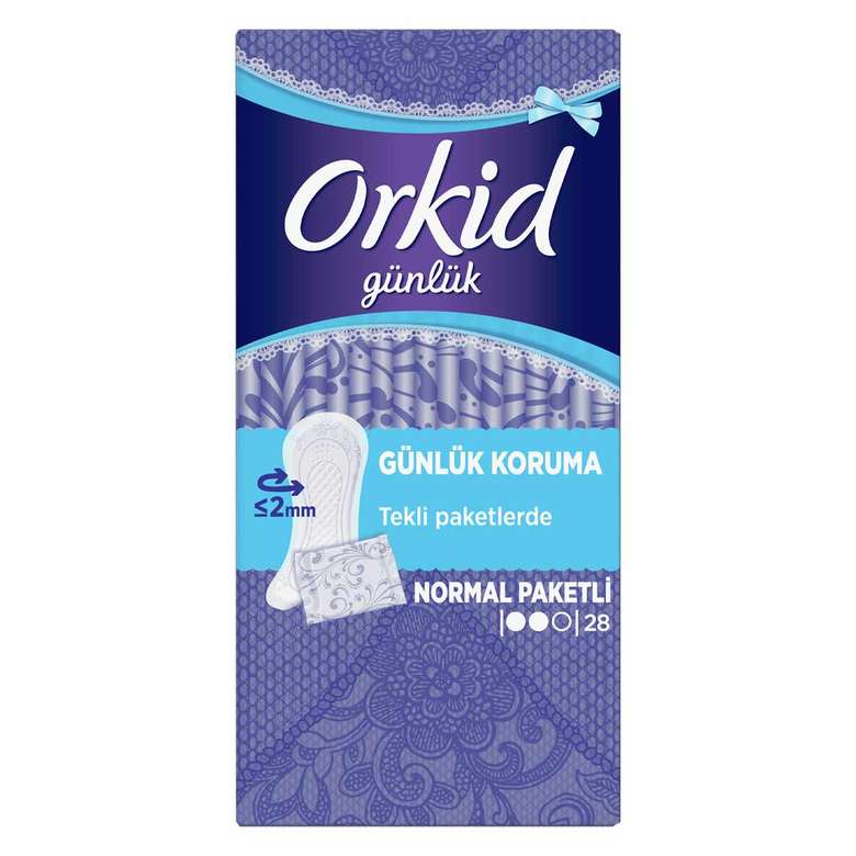 Orkid Sanitary Pad Daily 28 pcs