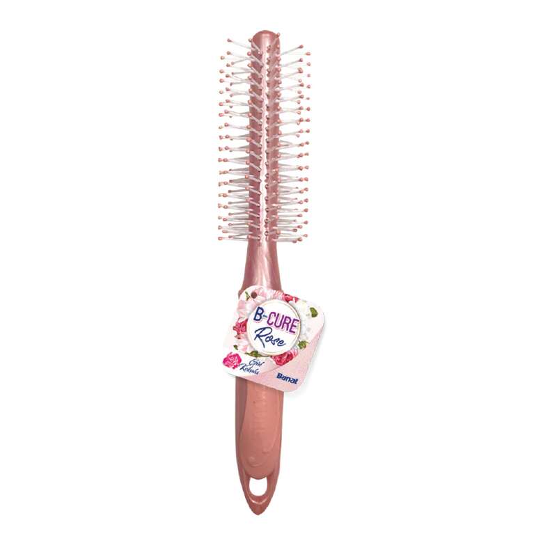 Banat B-Cure Rose Rose Scented Hairbrush Light Pink