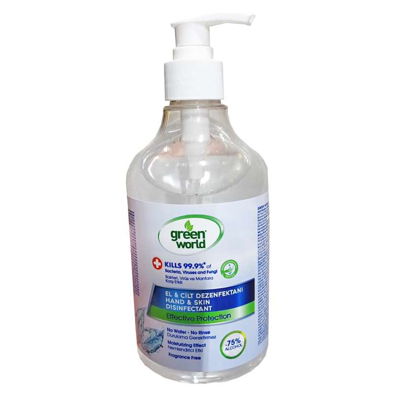 Geen World Hand And Skin Disinfectant 500 Ml