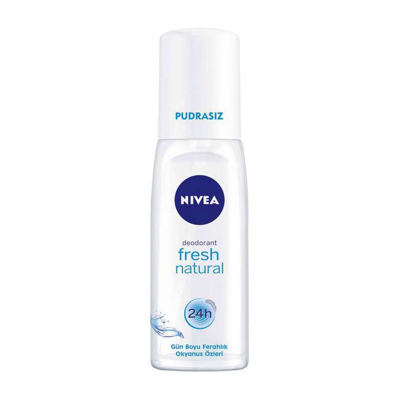 Nivea Fresh Natural Deodorant Powder For Women 75 Ml