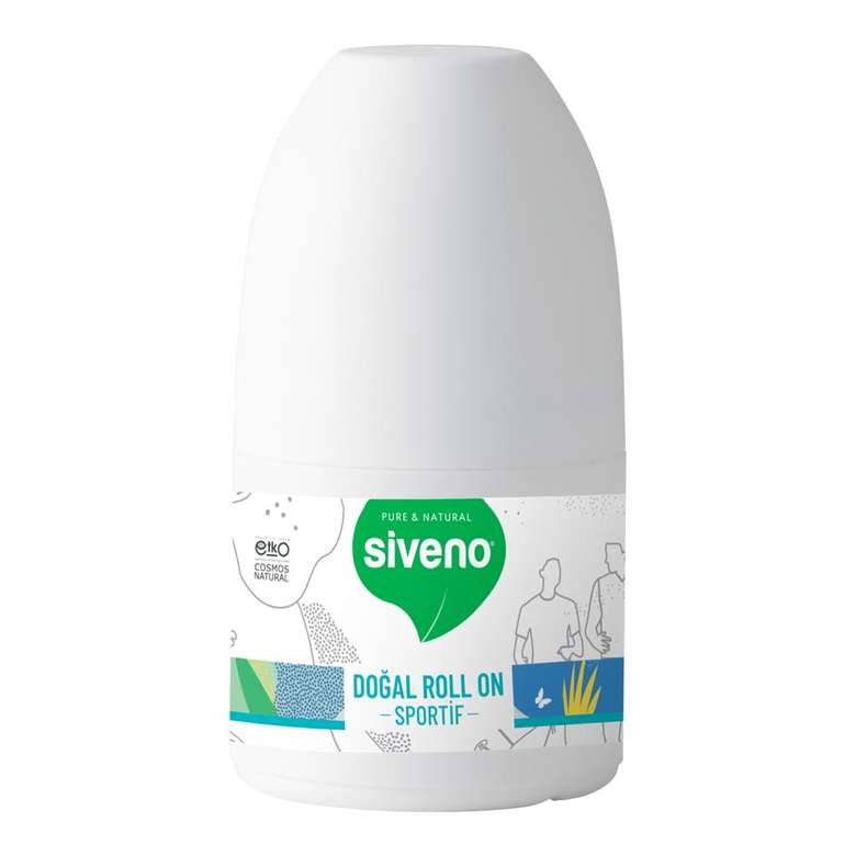 Siveno Natural Roll-on - Sportive 50 Ml