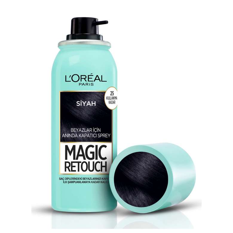 L'Oreal Paris Magic Retouch White Concealer Spray Paint - Black