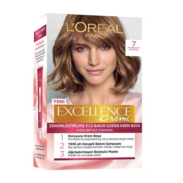 L'Oreal Paris Excellence Auburn 7 Hair Color