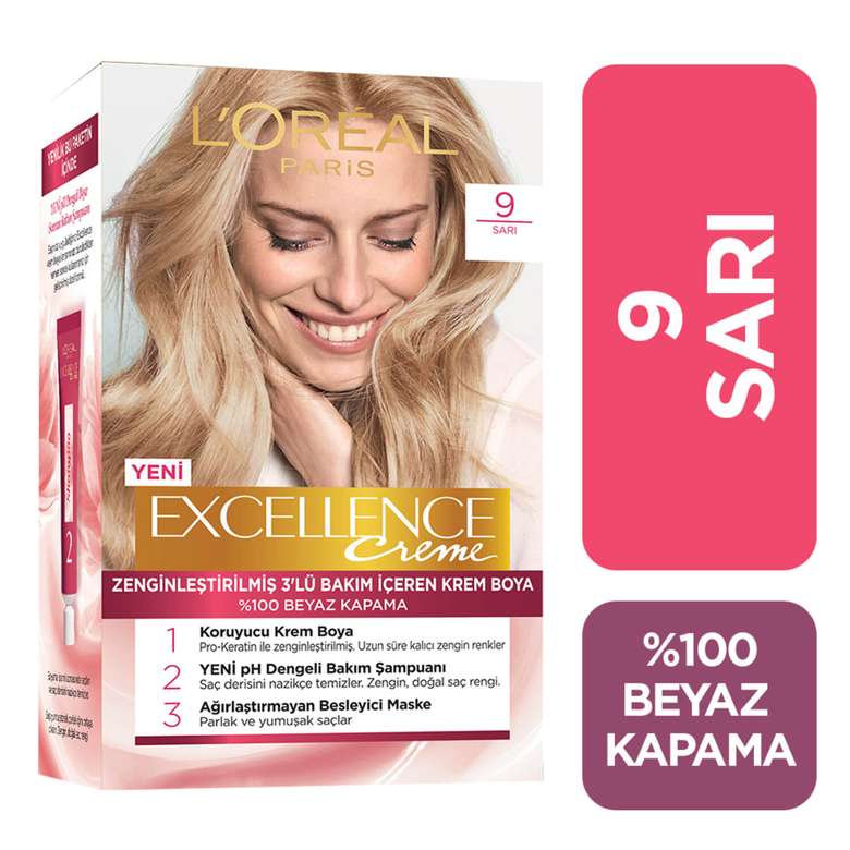 L'Oreal Paris Excellence Blonde 9 Hair Color