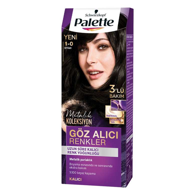 Palette Black 1-0 Hair Color