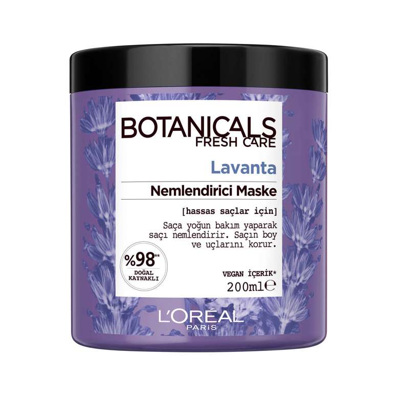 L'Oreal Botanicals Moisturizing Hair Mask Lavender 200 Ml