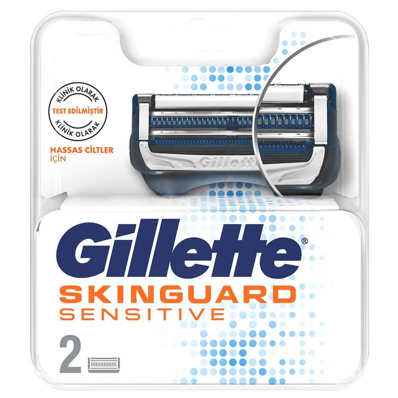 Gillette Skinguard Sensitive 2-Pack Replacement Razor Blades