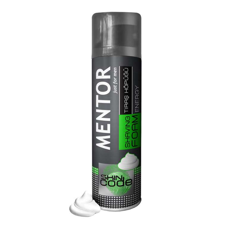 Shaving Foam 250 Ml S.code Mentor, Green