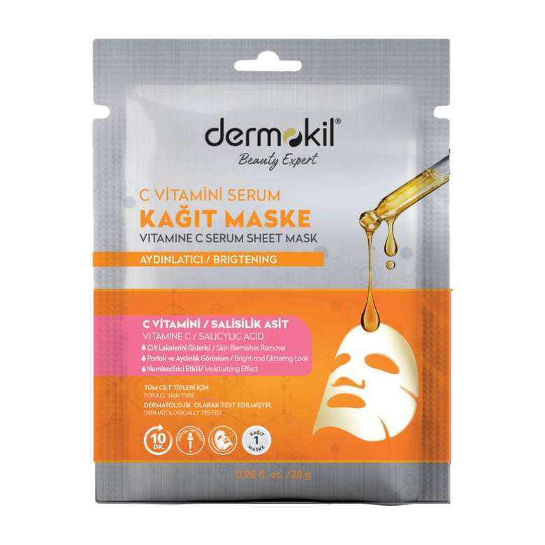 Dermokil Vitamin C Paper Mask