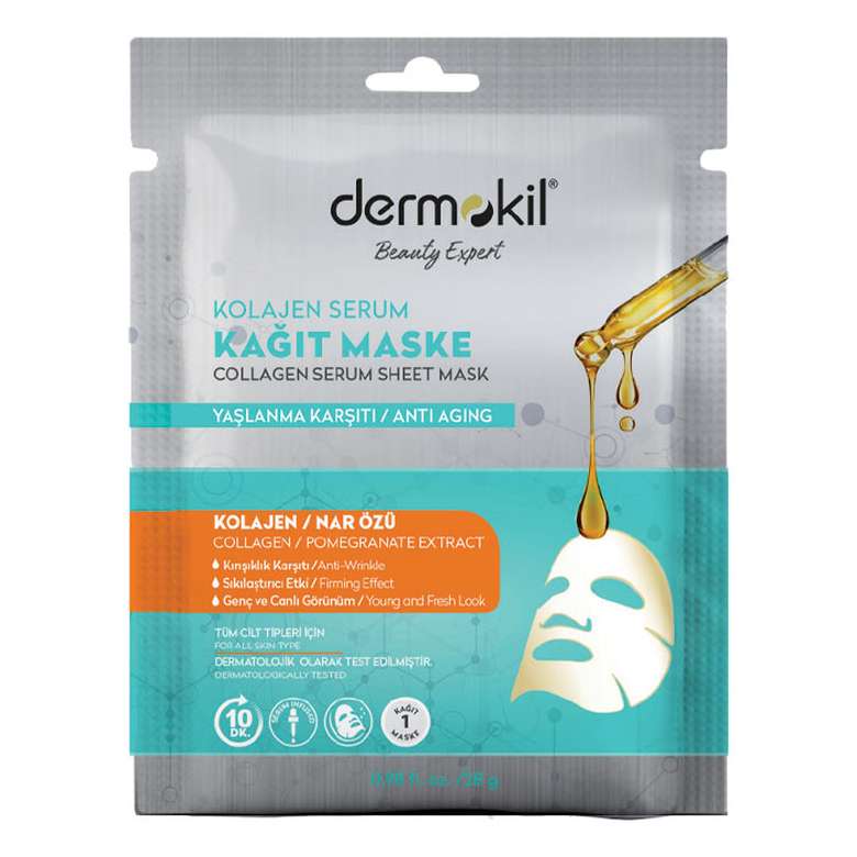 Dermokil Collagen Serum Paper Mask