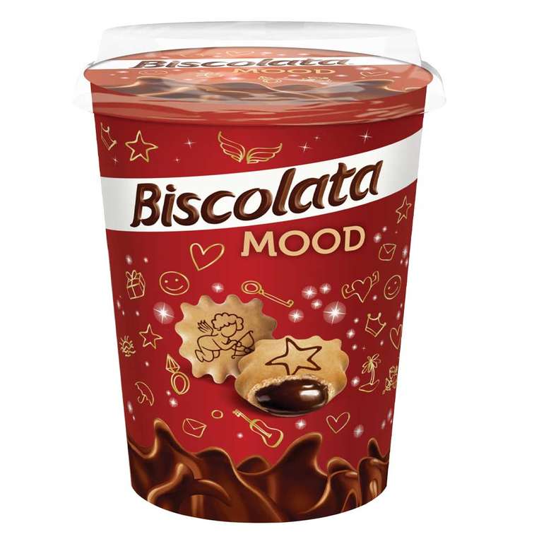 Biscolata Mood Biscuits With Chocolate Filling 110 G