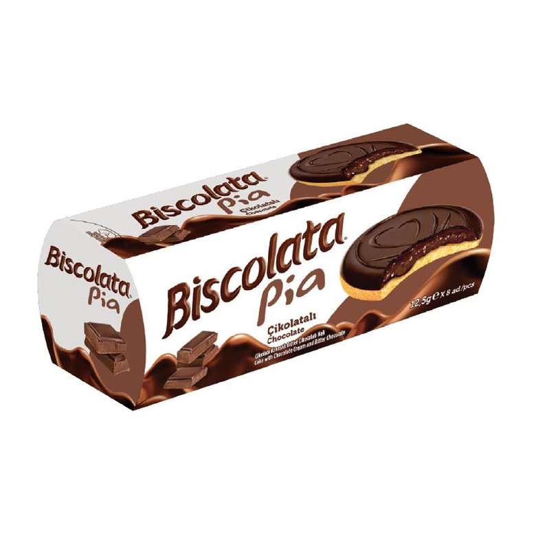 Biscolata Pia Cake With Chocolate Filling 100 G