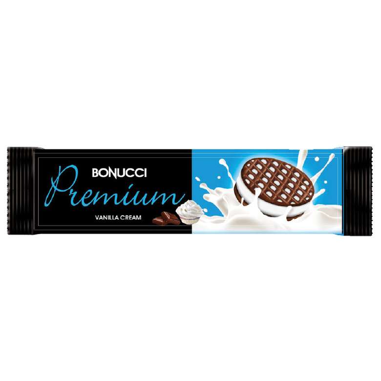 Bonucci Biscuit with Vanilla Cream 70 G