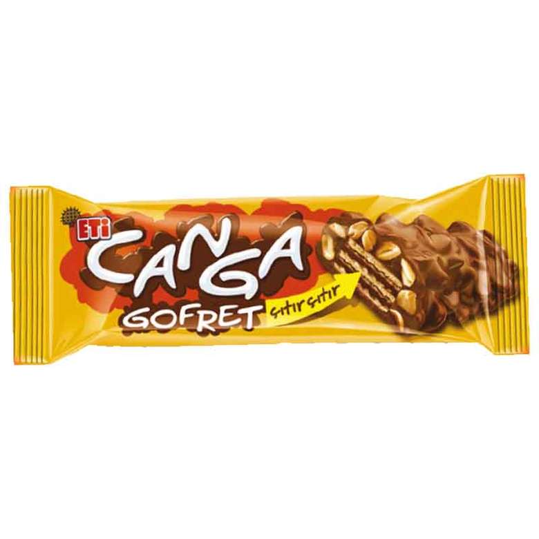 Eti Canga Wafer With Chocolate Peanut 34 G