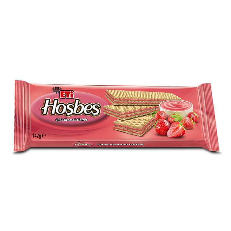 Eti Hoşbeş Wafer With Strawberry 142 G