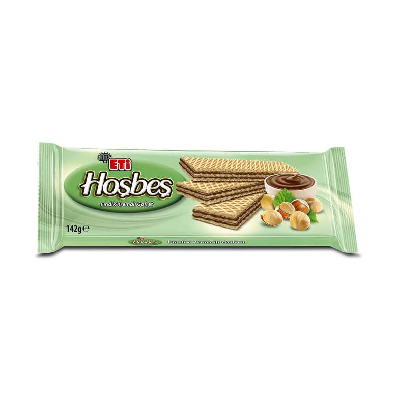 Eti Hoşbeş Wafer With Hazelnut 142 G