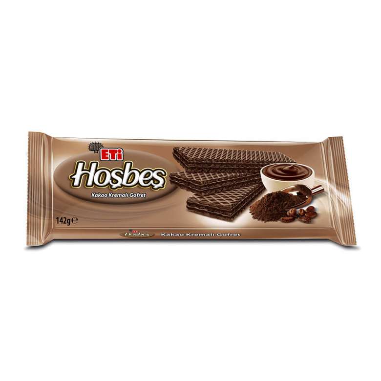 Eti Hoşbeş Wafer Cocoa 142 G