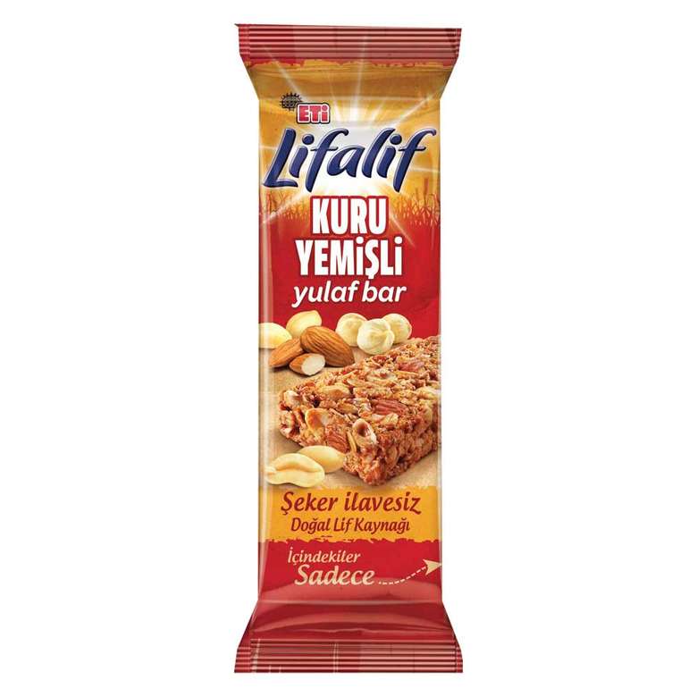 Eti Lifalif Bar Muesli with Nuts 35 G