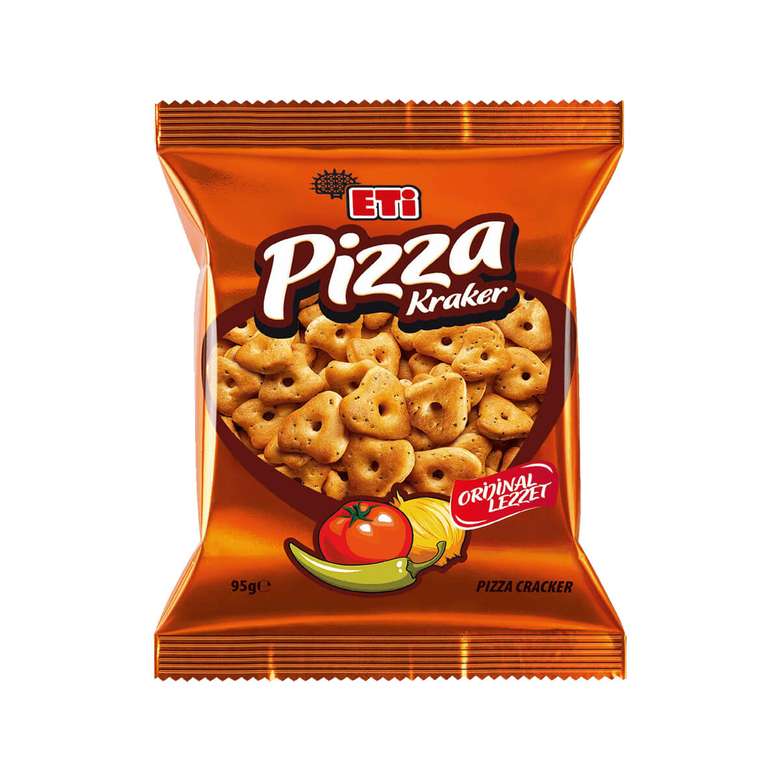 Eti Pizza Cracker Spicy 76 G