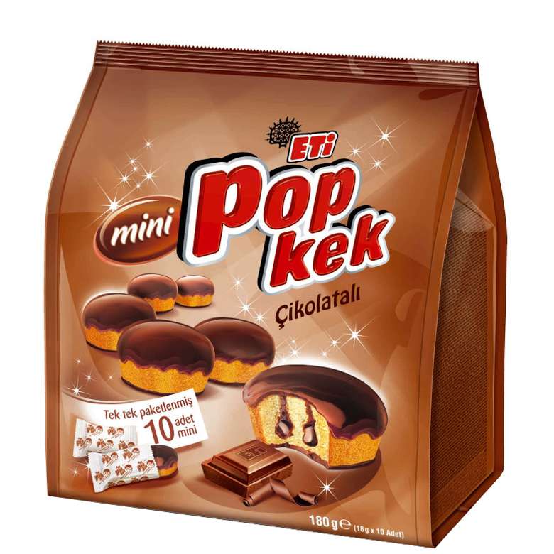 Eti Popkek Cake With Chocolate Cream 180 G