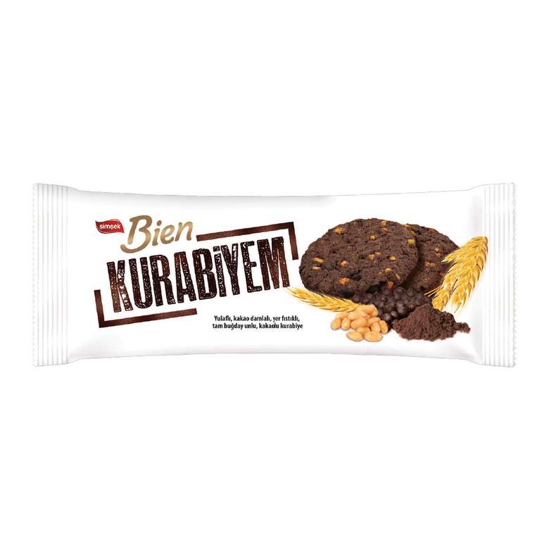 Şimşek Bien Cookie Oatmeal Cocoa Drops Peanut Whole Wheat Flour Cocoa Cookies 180 G