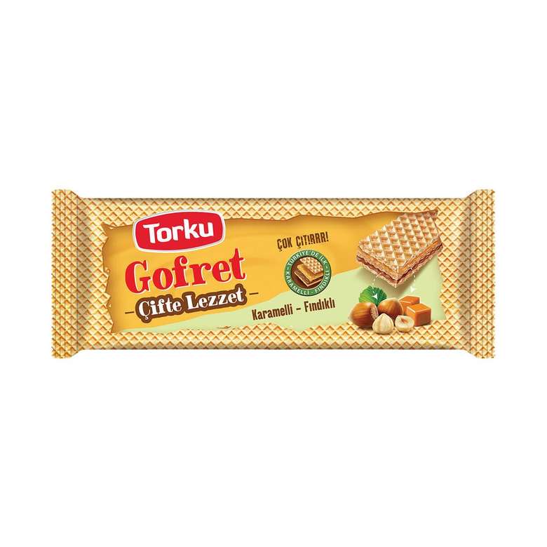 Torku Wafer With Hazelnut-Caramel 142 G