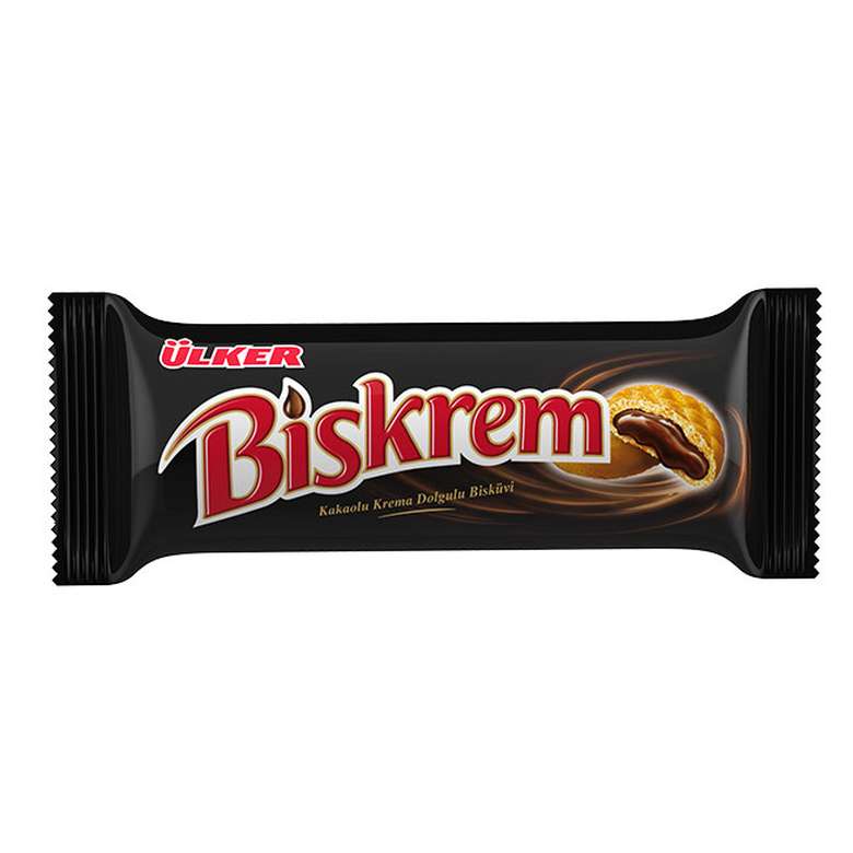 Ülker Biskrem Chocolate Filled Biscuits 100 G