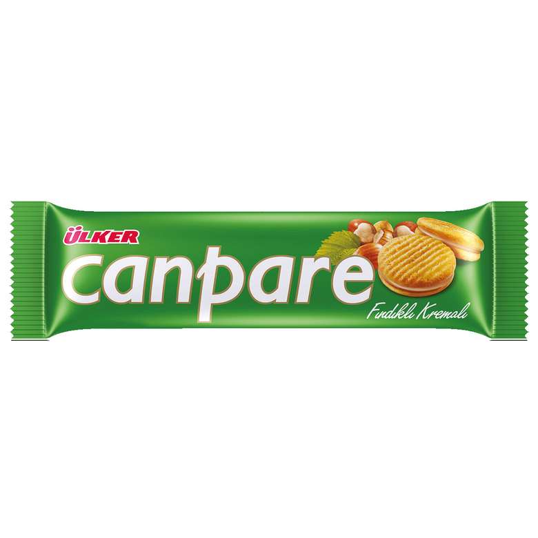 Ülker Canpare Biscuits with Hazelnut Cream 81 G