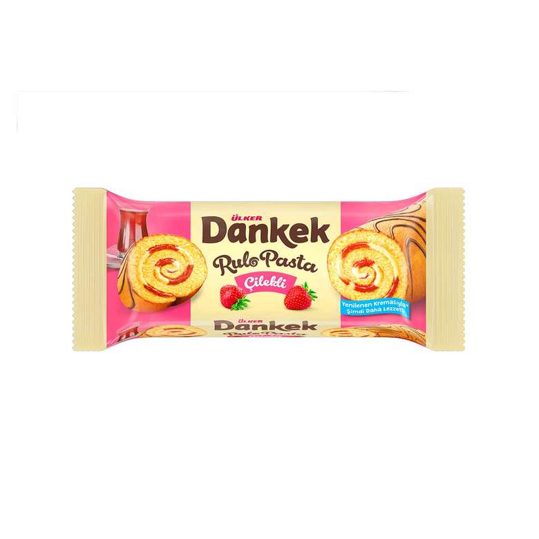 Ülker Dankek Strawberry Roll Cake 235 G