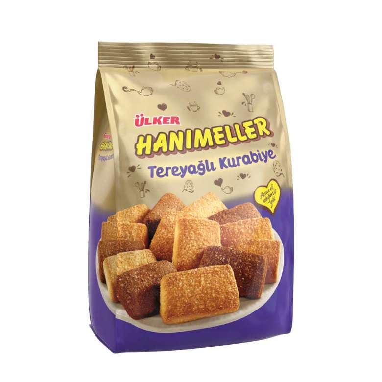 Ülker Hanımeller Cookies with Butter 152 G