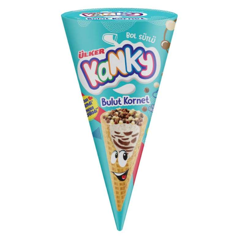 Ülker Kanky Wafer Cornet Cream Filled 26.5 G