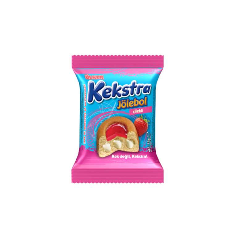 Ülker Kekstra Cake Strawberry 35 G