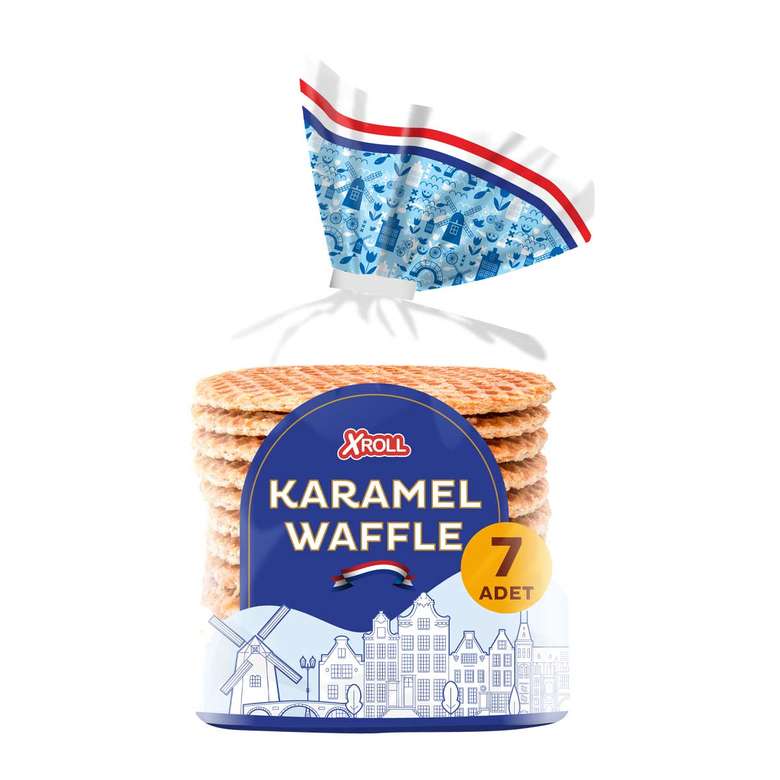 Xroll Wafer Caramel Waffle 252 G