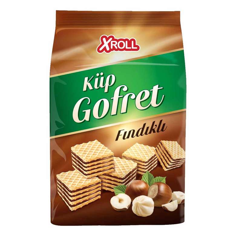 Xroll Wafer Cube Hazelnut Creme. 250G