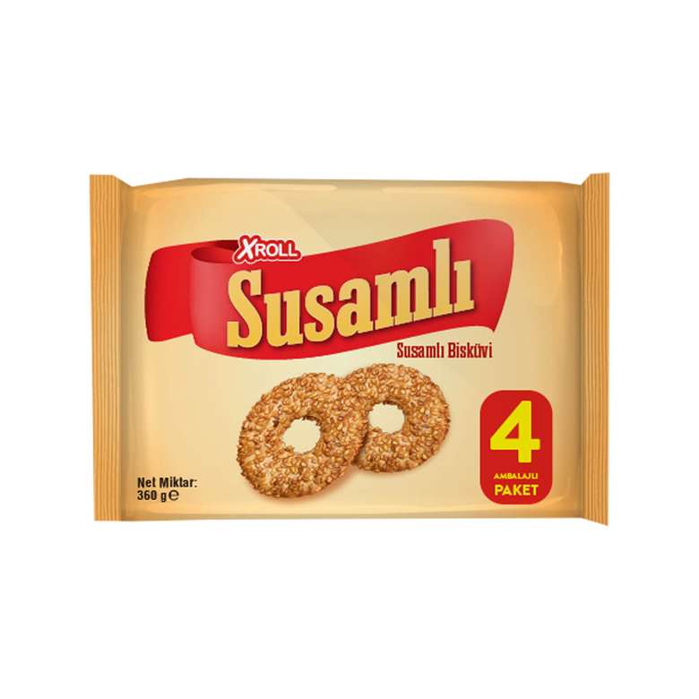 Xroll Sesame Biscuit 360 G