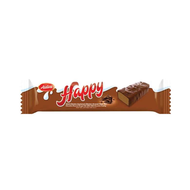 Aldiva Happy Banana Nougat Bar Chocolate 45 G