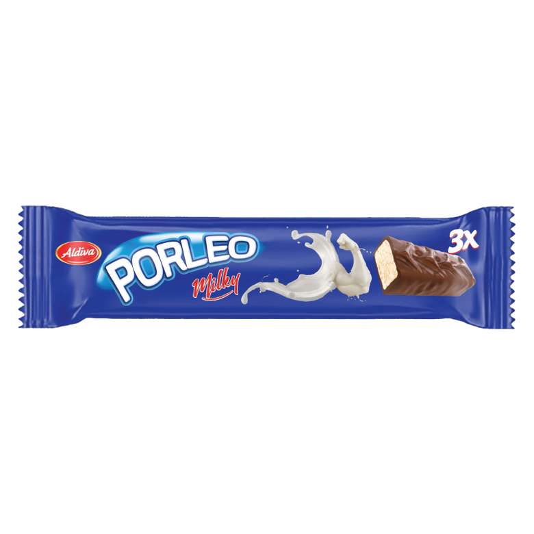 Aldiva Porleo Bar Chocolate Milk Nougat 45 G