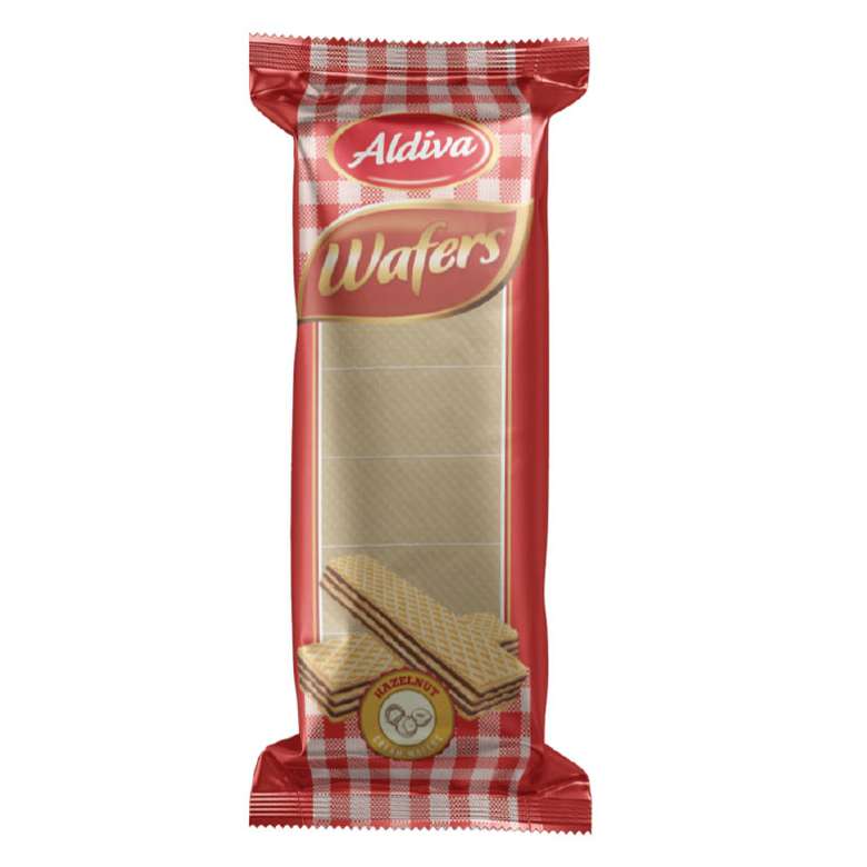 Aldiva Wafers Hazelnut Cream Wafer 284 G