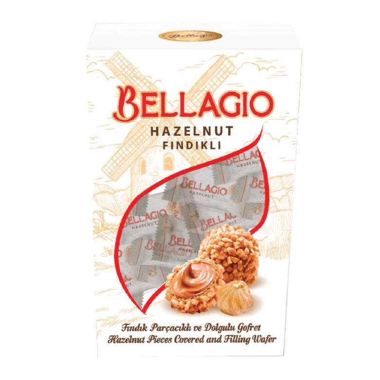 Bellagio Hazelnut Chocolate 94 G