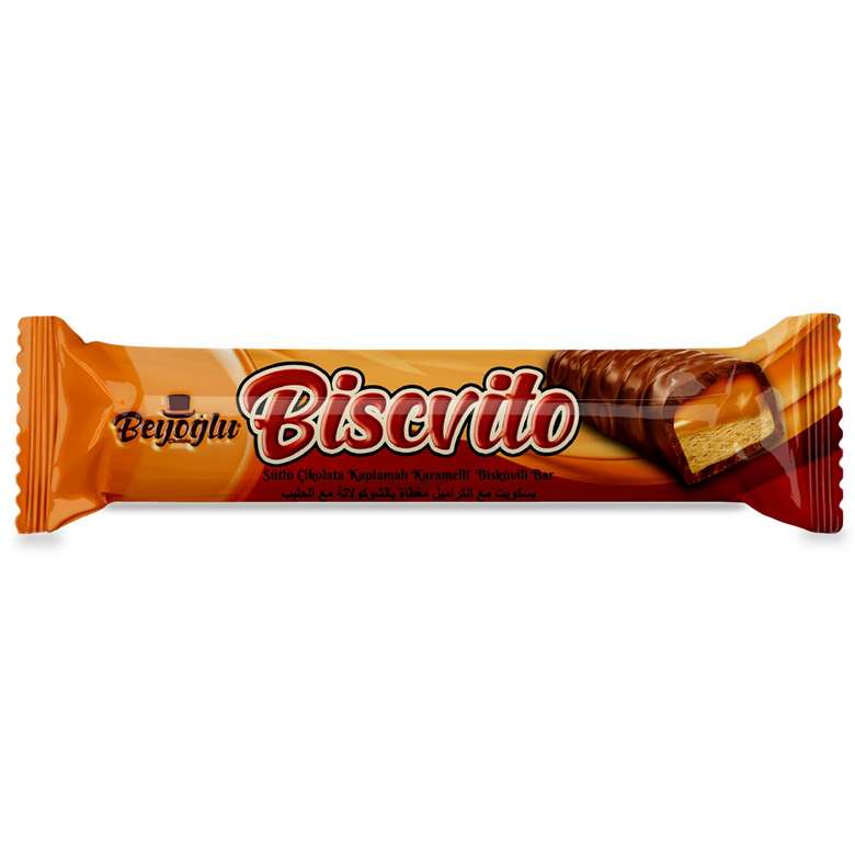 Beyoğlu Biscvito Bar Chocolate Caramel 40 G