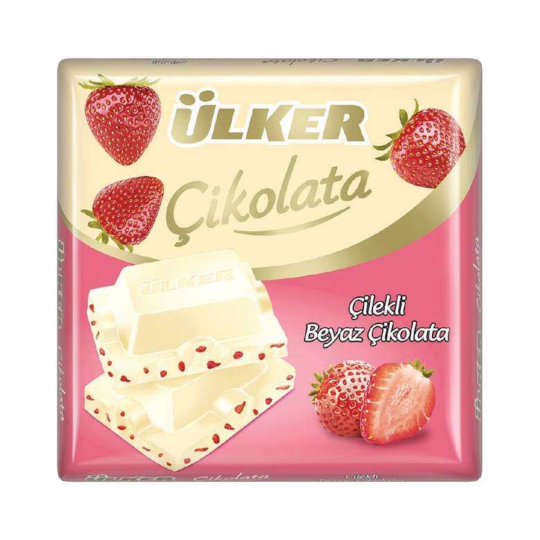 Chocolate White Strawberry Ülker 60 G