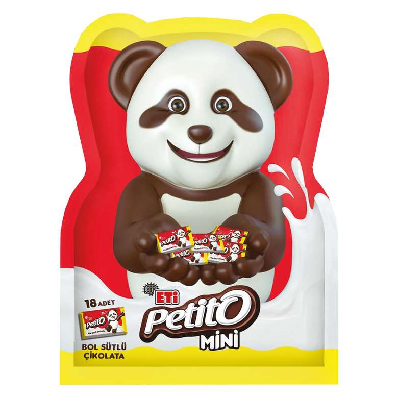 Eti Petito Chocolate Milk Teddy Bear Figure 72 G