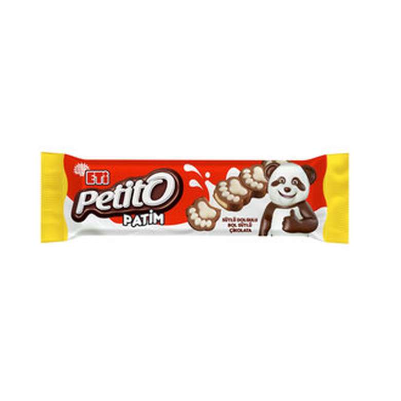 Eti Petito Milk Chocolate Paw Figured 18 G