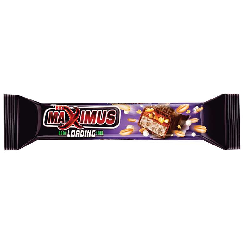 Maximus Loading Bar Chocolate with Peanut 50 G