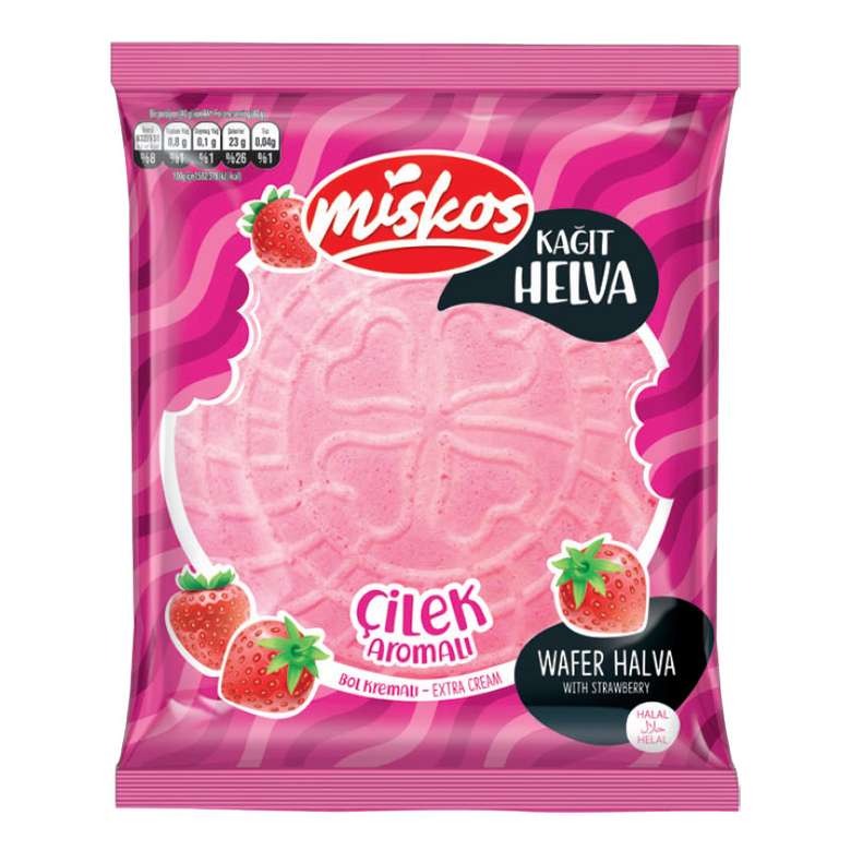 Miskos Wafer Strawberry Halva 40 G