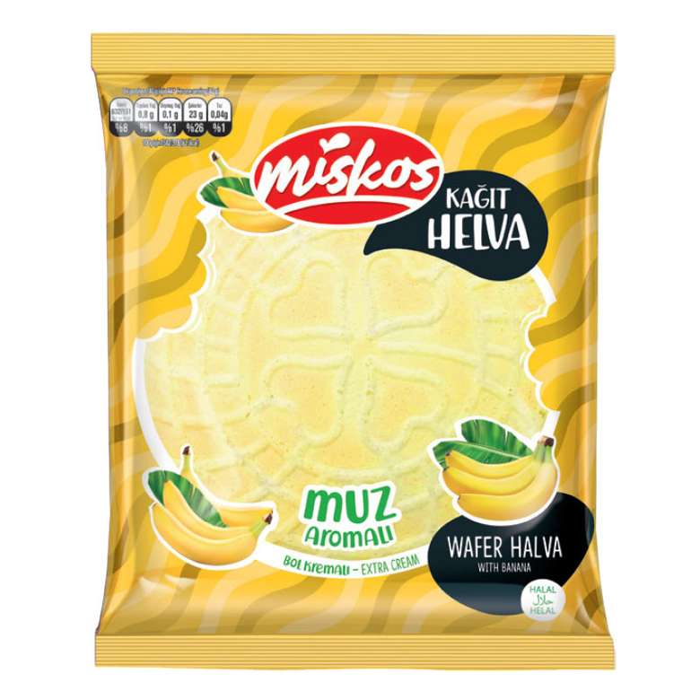 Miskos Wafer Banana Halva 40 G