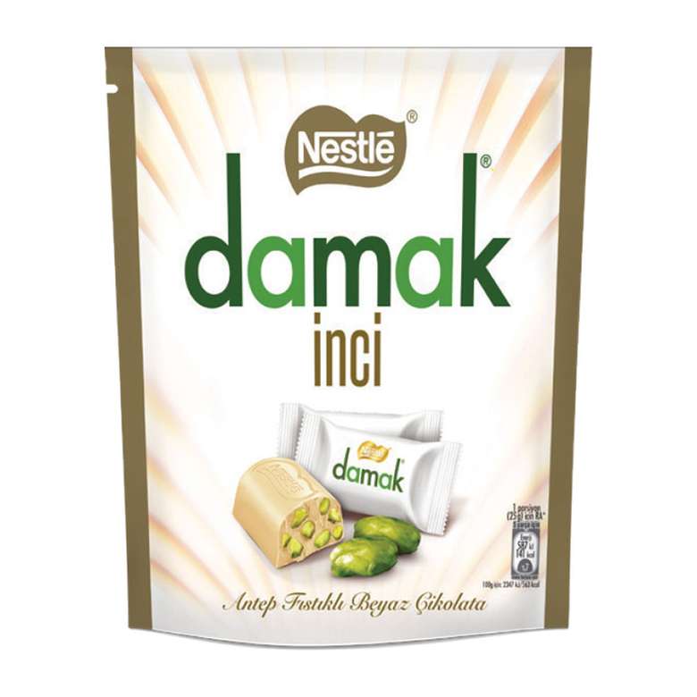 Nestle Damak İnci Chocolate with Pistachio 151.2 G