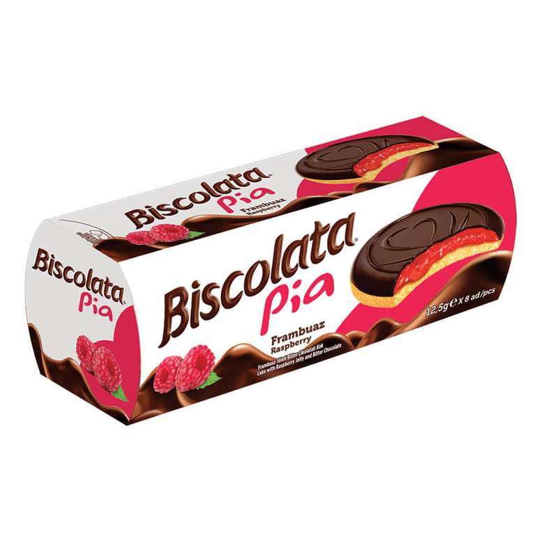 Şölen Biscolata Pia Cake With Raspberry 100G